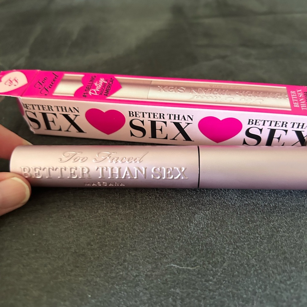 Too Faced Mascara for Voluminous Lashes Black, new with box